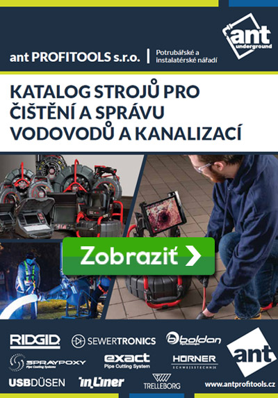 katalóg náradia na šistenie a opravu rur