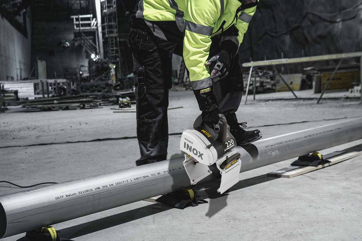 porovnanie exactu s uhlovou bruskou